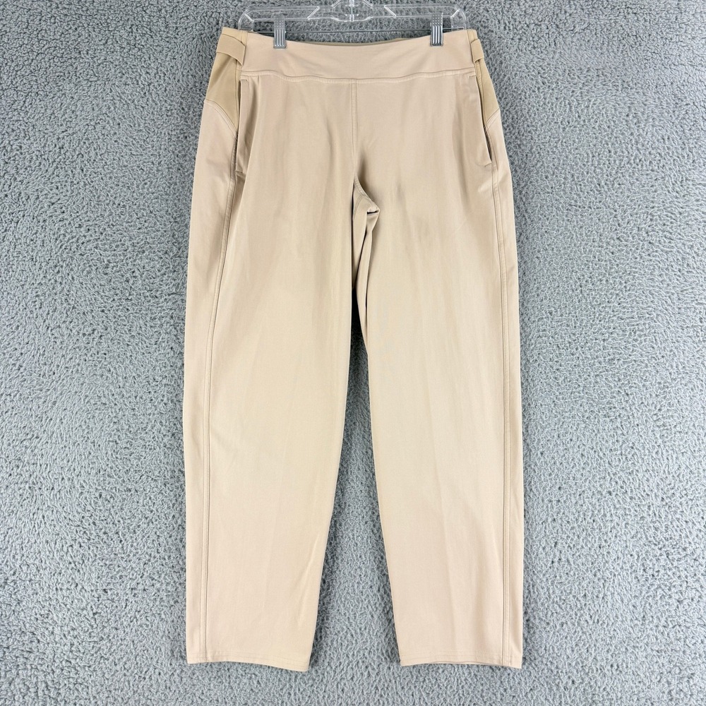Lululemon Lab Womens Pants Size 10 Tan Beige Technical‎ Stretch Workwear LW5FLPS